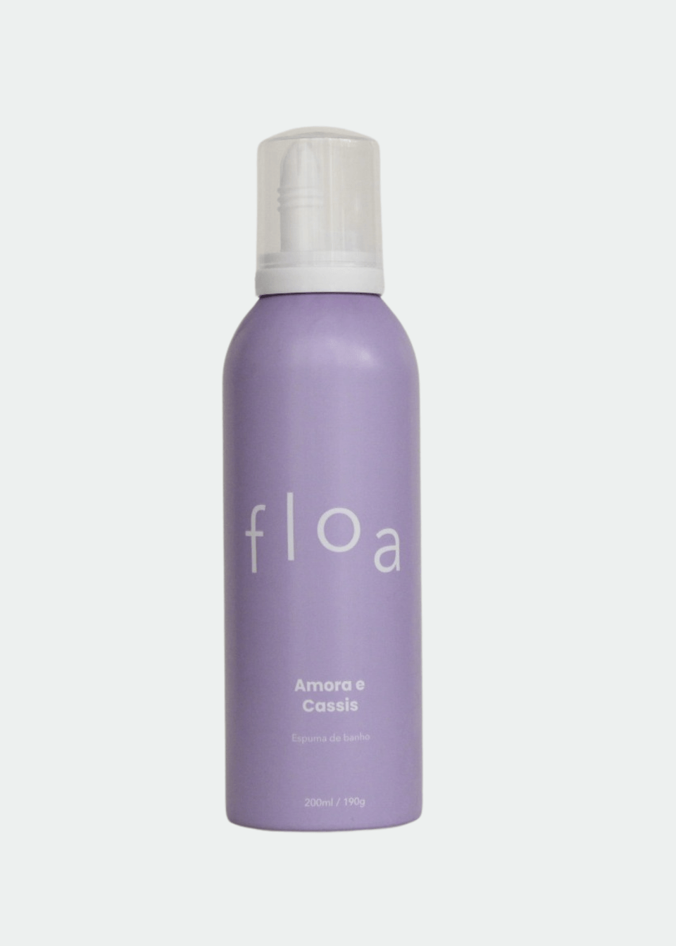 Espuma Banho Amora e Cassis Floa - 200ml